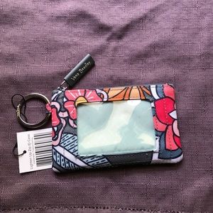 Vera Bradley NWT Tropical Evening Gray ID Case